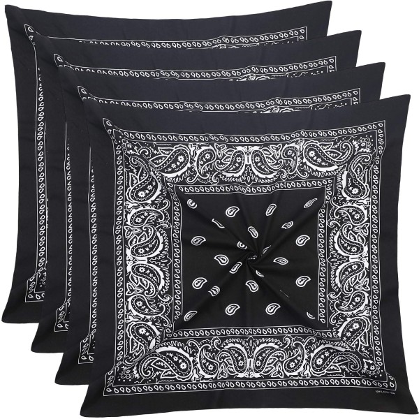 Custom Cotton Paisley Bandana