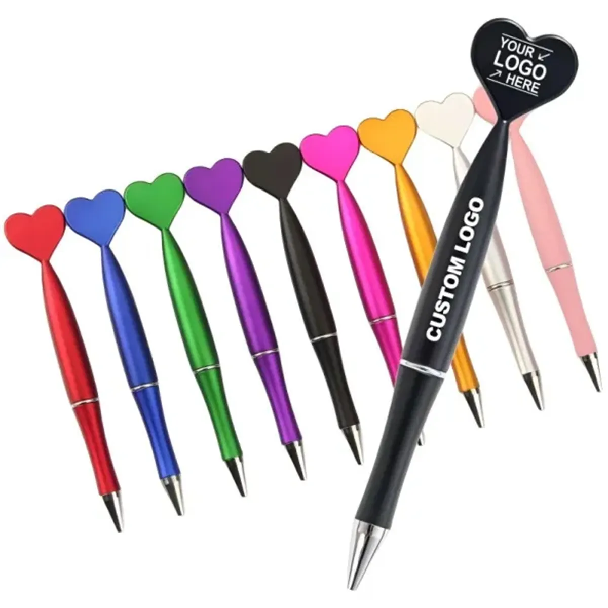 Custom Heart Shape Ballpoint Pen