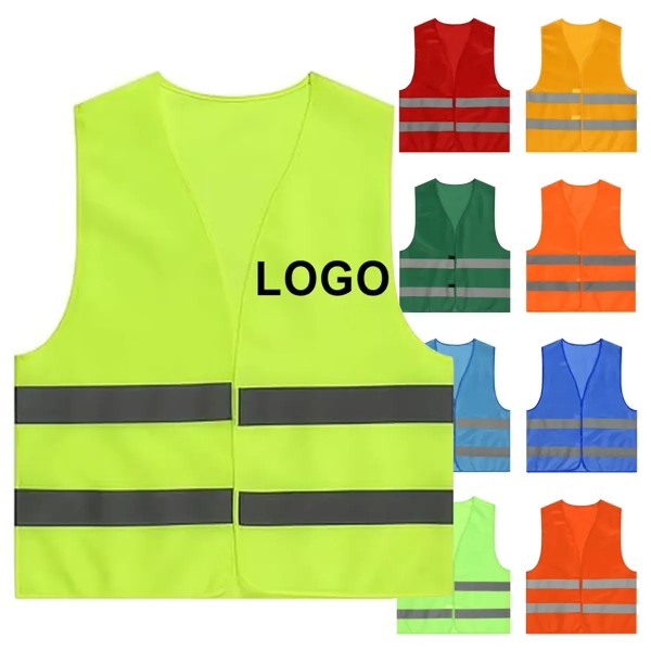Custom High-Visibility Reflective Safety Vest