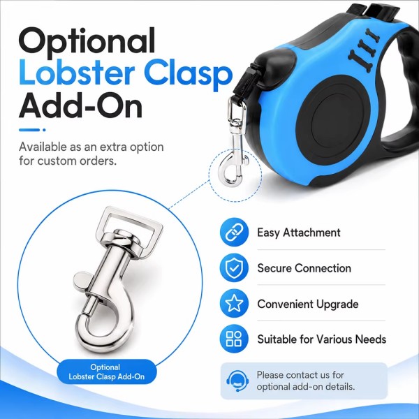 Custom Retractable Dog Leash detail 5