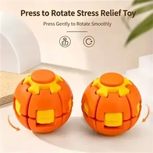 Custom Pop-and-Spin Fidget Ball detail 1