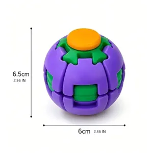 Custom Pop-and-Spin Fidget Ball detail 3