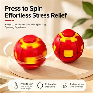 Custom Pop-and-Spin Fidget Ball detail 4