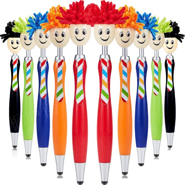 Custom Mop-Top Stylus Pen detail 1