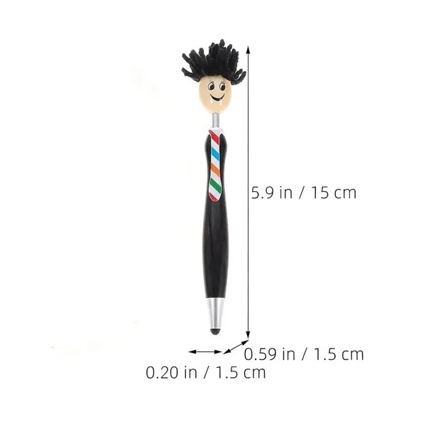 Custom Mop-Top Stylus Pen detail 2