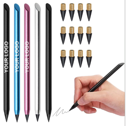 Custom Logo Inkless Metal Pencil