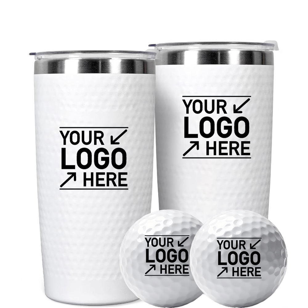 Custom Golf Tumbler & Golf Ball Gift Set detail 5