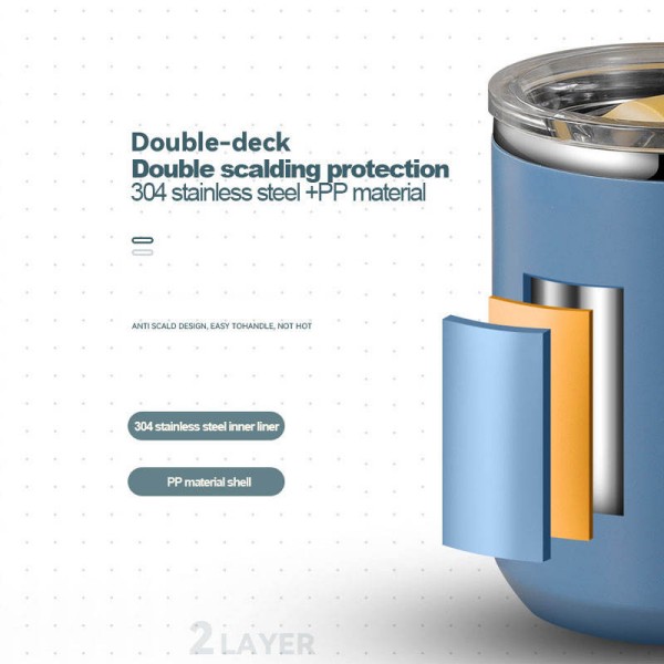 Custom Insulated Mug with Handle detail 3