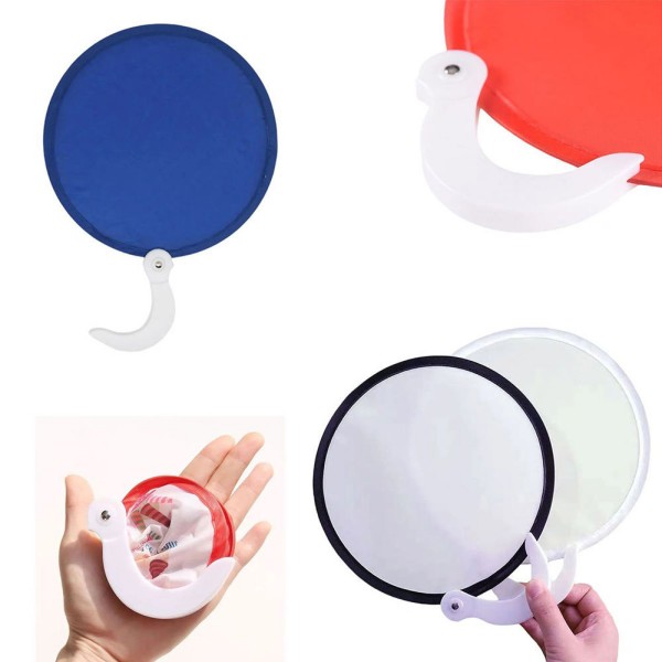 Custom Foldable Round Hand Fan detail 3