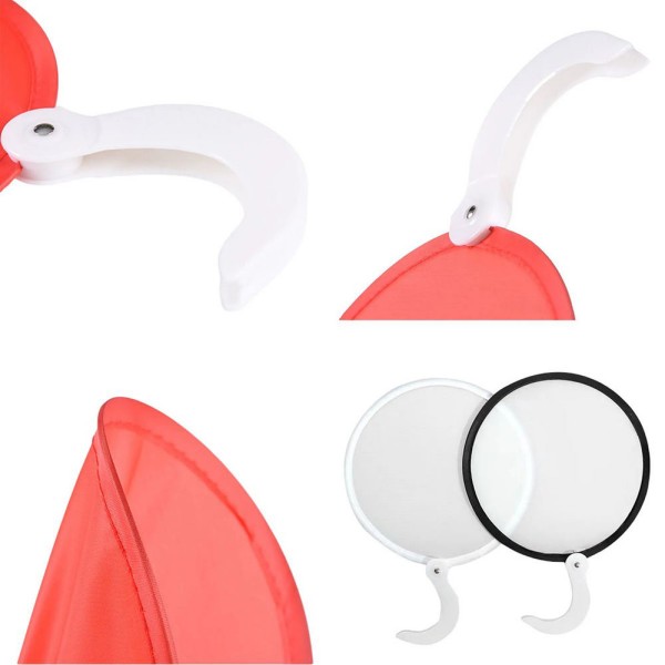 Custom Foldable Round Hand Fan detail 4