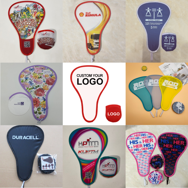 Custom Foldable Paddle Hand Fan