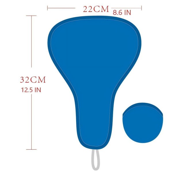 Custom Foldable Paddle Hand Fan detail 4