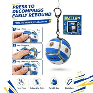 Custom Mini Soccer Ball Keychain detail 4
