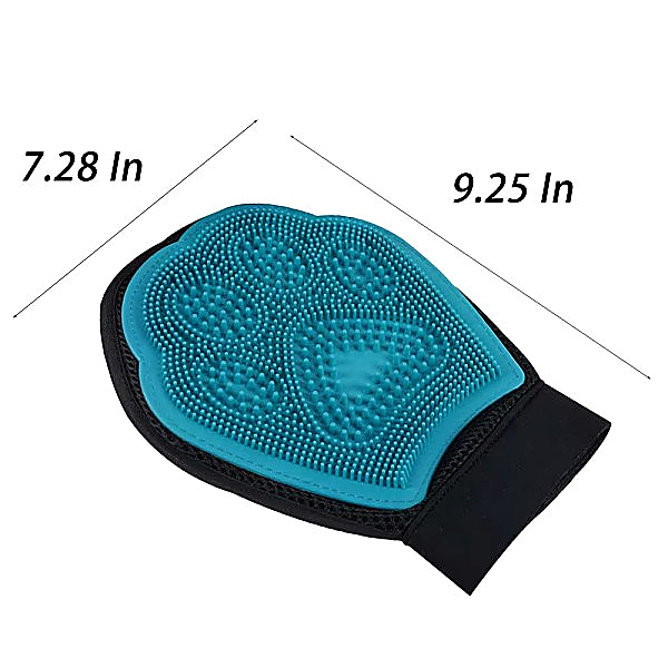 Custom Silicone Pet Grooming Glove detail 4