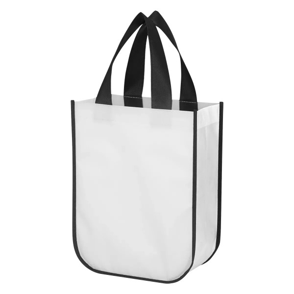 Custom Two-Tone Promotional Tote Bag detail 1
