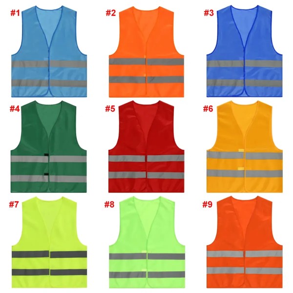 Custom High-Visibility Reflective Safety Vest detail 4