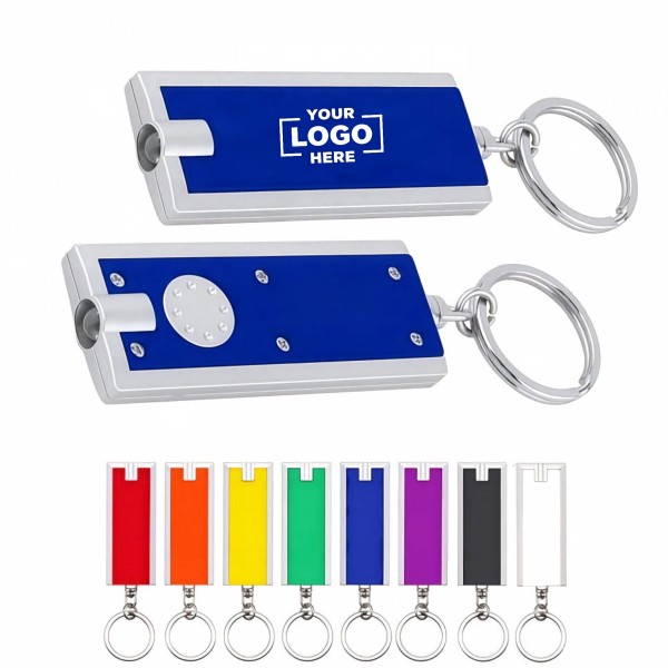 Custom LED Flashlight Keychain