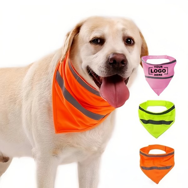 Custom Reflective Pet Bandana