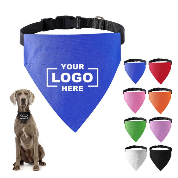 Custom Pet Bandana Collar