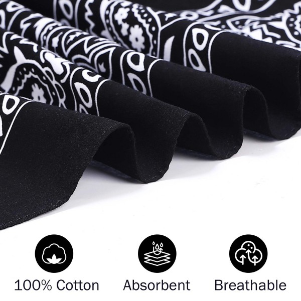 Custom Printed Cotton Bandana detail 4