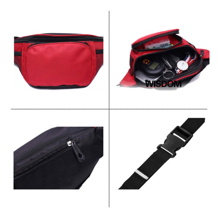 Custom Nylon Waist Pack detail 3