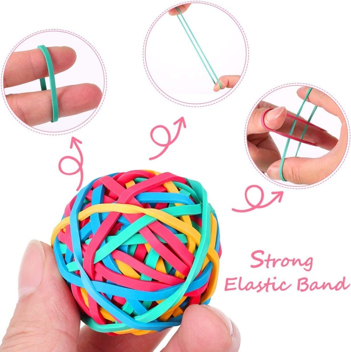 Custom Rubber Band Ball detail 3