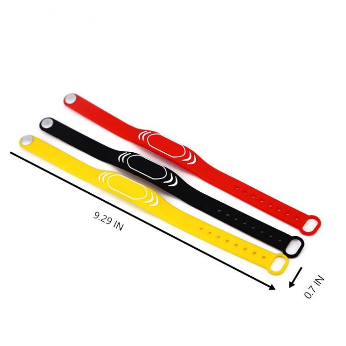 Custom Silicone RFID Wristband detail 3
