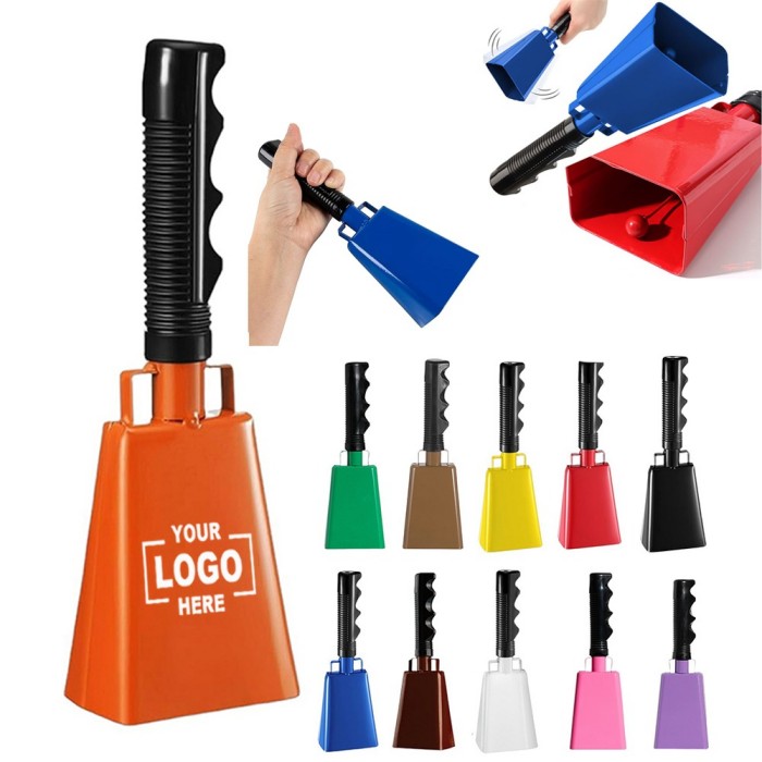 Custom Handheld Cowbell Noisemaker