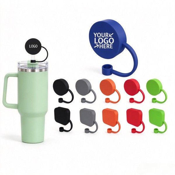 Custom Logo Straw Cover Topper
